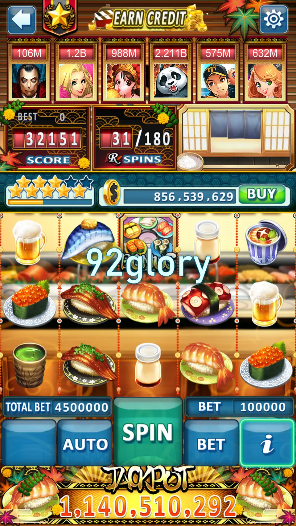92glory Masuk